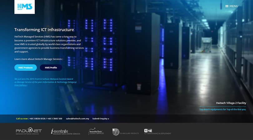 FIDO - Malaysia Freelance Web Designer Web Designer - Service Buat Website HeiTech Managed Services (HMS)