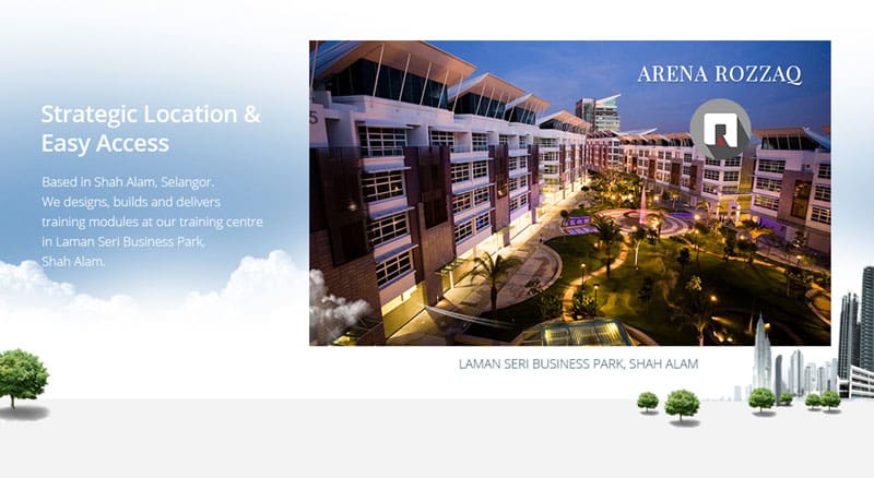 FIDO - Malaysia Freelance Web Designer Web Designer - Service Buat Website ARENA ROZZAQ Training Centre