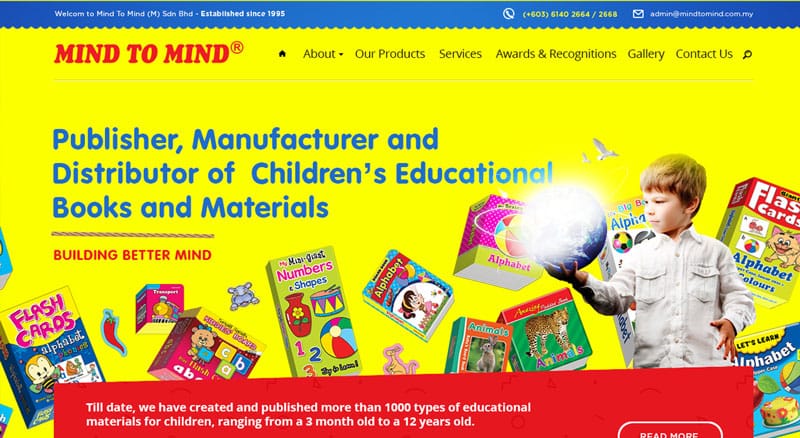 FIDO - Malaysia Freelance Web Designer Web Designer - Service Buat Website Mind to Mind