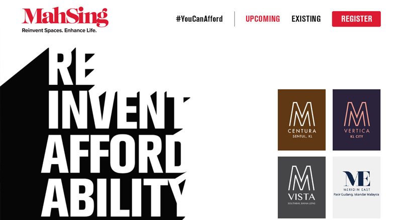 FIDO - Malaysia Freelance Web Designer Web Designer - Service Buat Website Mahsing Group - Reinvent Affordability Campaign