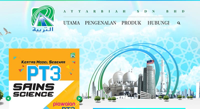 FIDO - Malaysia Freelance Web Designer Web Designer - Service Buat Website Attarbiah Sdn Bhd - Publication