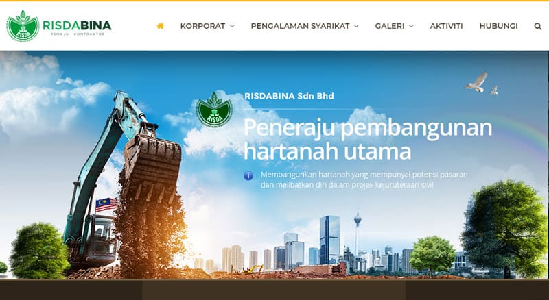 FIDO - Malaysia Freelance Web Designer Web Designer - Service Buat Website Risdabina Sdn Bhd