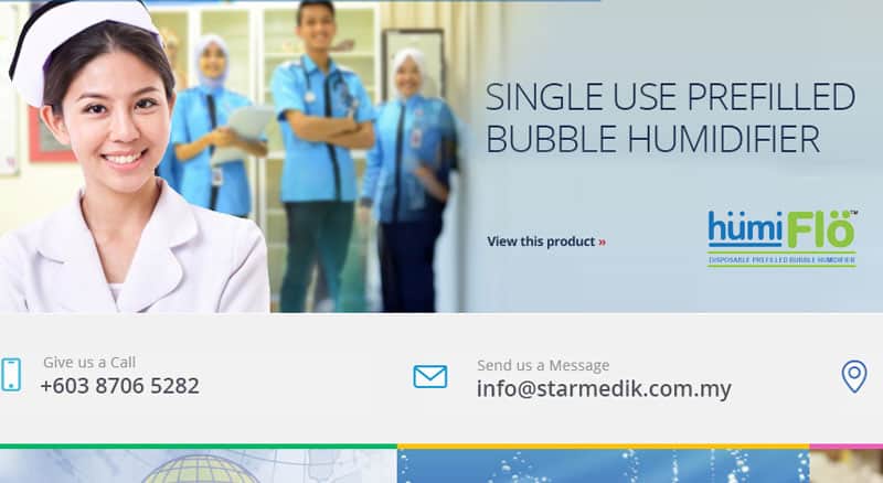 FIDO - Malaysia Freelance Web Designer Web Designer - Service Buat Website Starmedik Sdn Bhd - Nilai