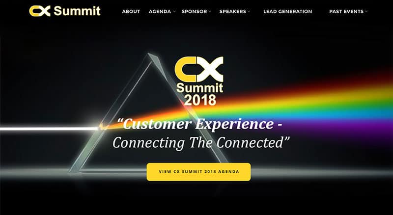 FIDO - Malaysia Freelance Web Designer Web Designer - Service Buat Website CX Summit 2018 by CCAM Customer Experience - Connecting The Connected