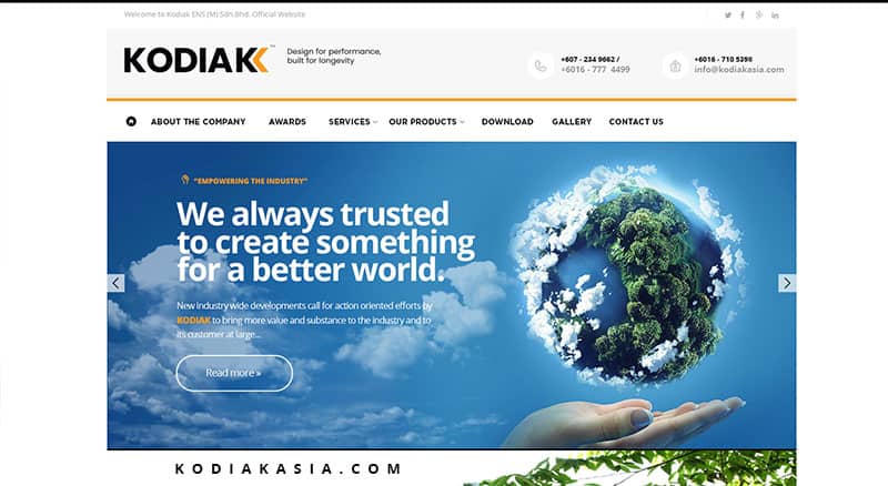 FIDO - Malaysia Freelance Web Designer Web Designer - Service Buat Website kodiakasia.com by KODIAK ENS (M) Sdn bhd