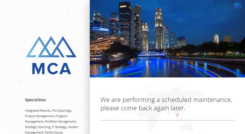 FIDO - Malaysia Freelance Web Designer Web Designer - Service Buat Website MCA Asia Pte Ltd.