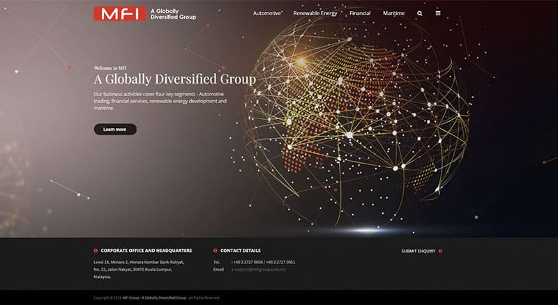 FIDO - Malaysia Freelance Web Designer Web Designer - Service Buat Website MFI Group Sdn Bhd