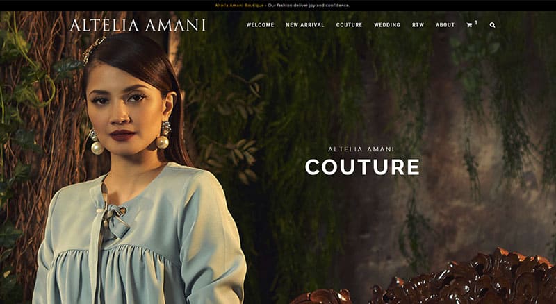 FIDO - Malaysia Freelance Web Designer Web Designer - Service Buat Website Altelia Amani 2019