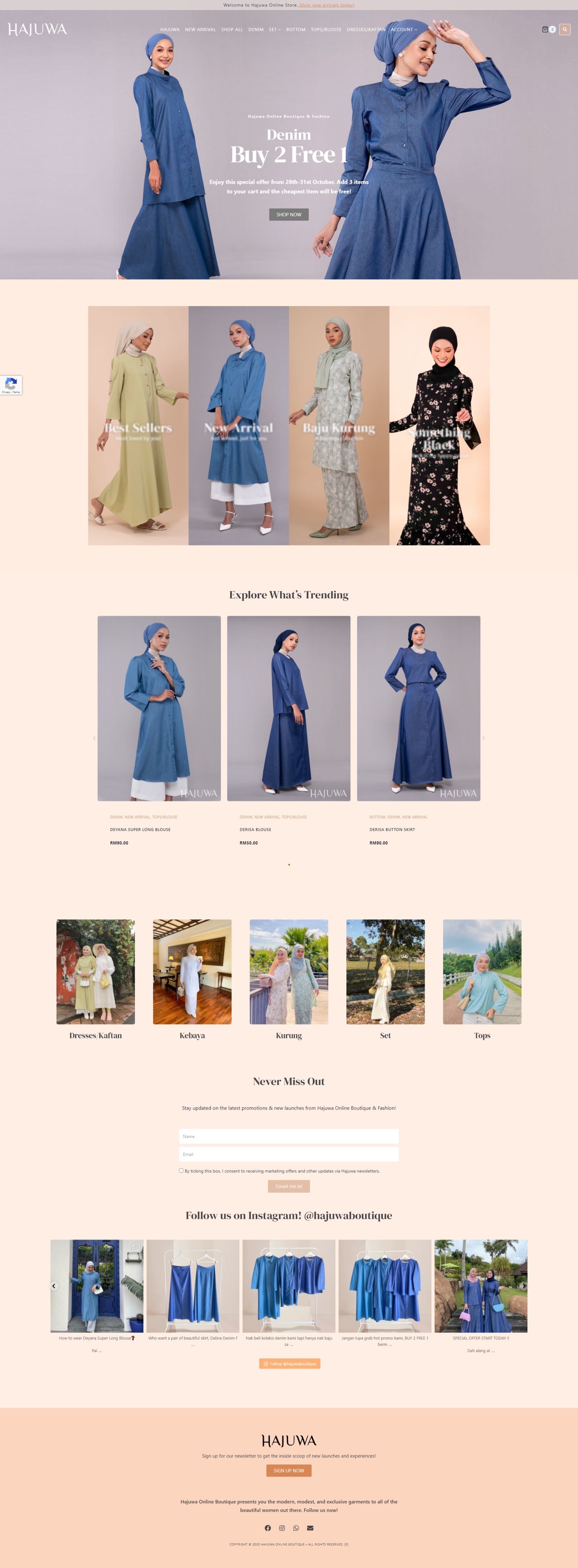 Welcome to Hajuwa Online Store