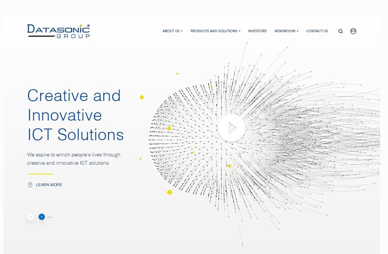FIDO - Malaysia Freelance Web Designer Web Designer - Service Buat Website Datasonic Group Berhad