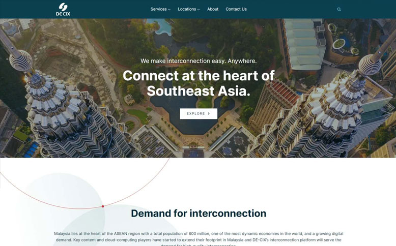 FIDO - Malaysia Freelance Web Designer Web Designer - Service Buat Website De-Cix Malaysia