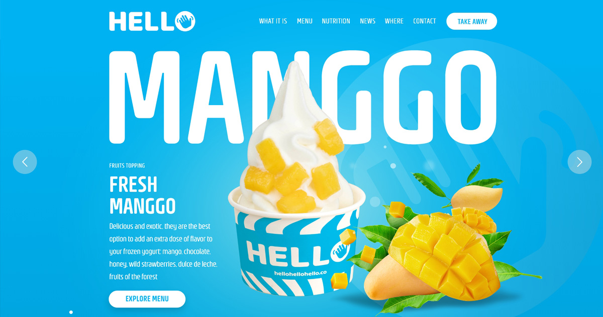 FIDO - Malaysia Freelance Web Designer Web Designer - Service Buat Website Hello Yogurt