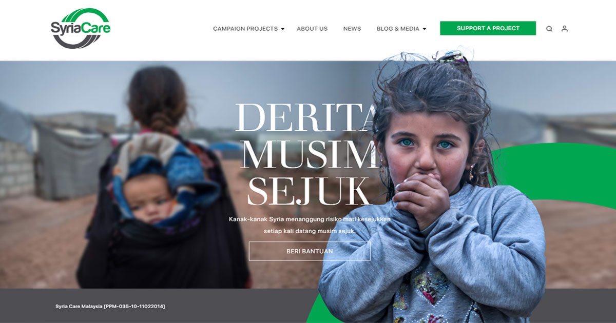 FIDO - Malaysia Freelance Web Designer Web Designer - Service Buat Website Syria Care