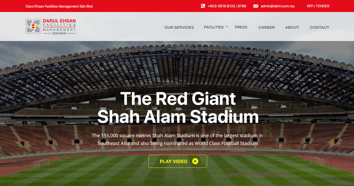 FIDO - Malaysia Freelance Web Designer Web Designer - Service Buat Website DEFM