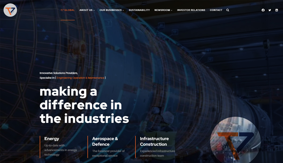 FIDO - Malaysia Freelance Web Designer Web Designer - Service Buat Website T7 Global