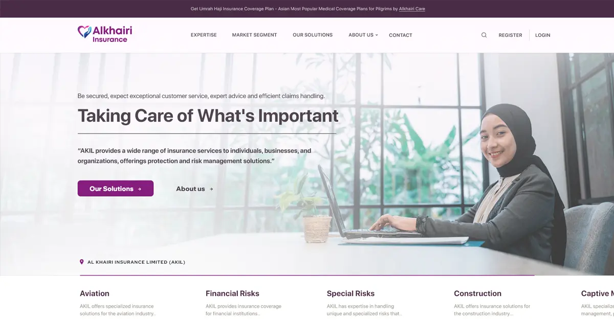 FIDO - Malaysia Freelance Web Designer Web Designer - Service Buat Website Alkhairi Insurance