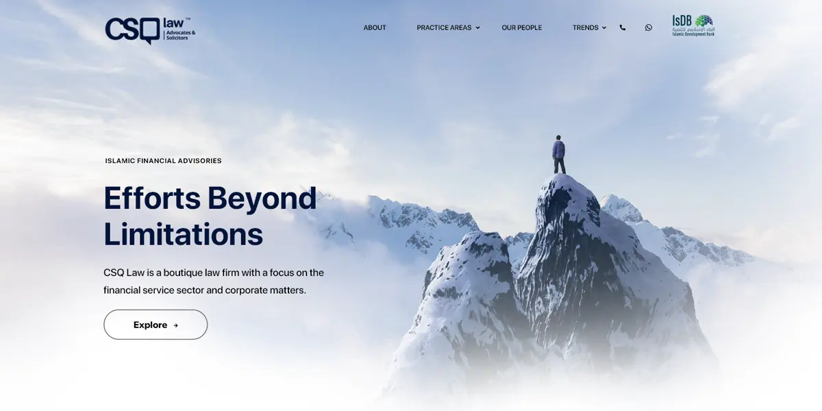 FIDO - Malaysia Freelance Web Designer Web Designer - Service Buat Website CSQ Law