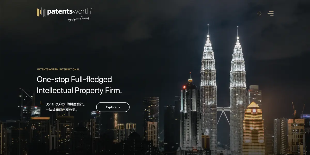 FIDO - Malaysia Freelance Web Designer Web Designer - Service Buat Website Patentsworth International