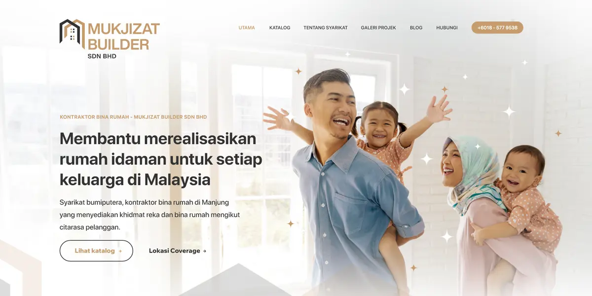 FIDO - Malaysia Freelance Web Designer Web Designer - Service Buat Website Mukjizat Builder