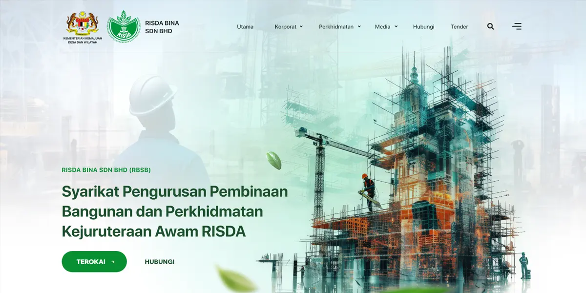 FIDO - Malaysia Freelance Web Designer Web Designer - Service Buat Website Risda Bina