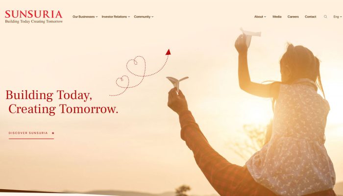 Sunsuria Property Developer Website Design